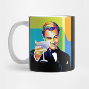 Leonardo Dicaprio Cheers Meme Pop Art Mug